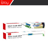 Switch Golf Club Red & Green Set of 2 for Mario Golf Nintendo Switch Joycon controller      Brand: iPlay  (Joycon Controller not included)