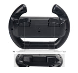 Black 2 x Race Car Controller Remote dock steering Wheel Accessory Joy-Con For Nintendo Switch Mario Cart